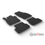 Original Gledring Passform Fußmatten Gummimatten 4 Tlg.+Fixing - Seat Arona 10.2017->